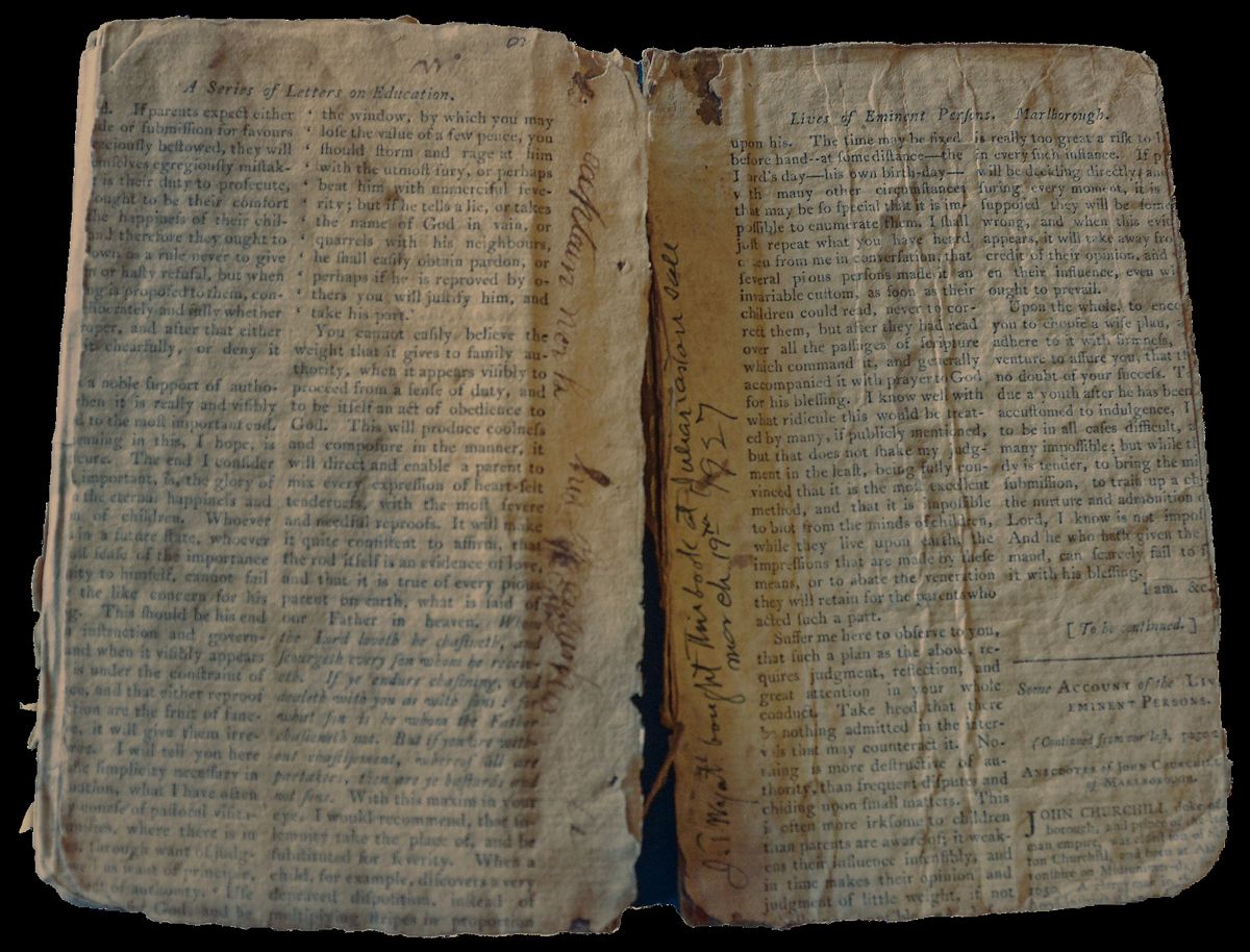 First Edition Von Steuben Manual — lead photograph from the original article