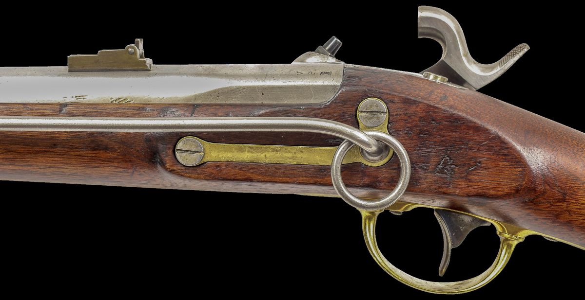 The Rifled and Sighted U.S. Model 1847 Cavalry Carbine — lead photograph from the original article