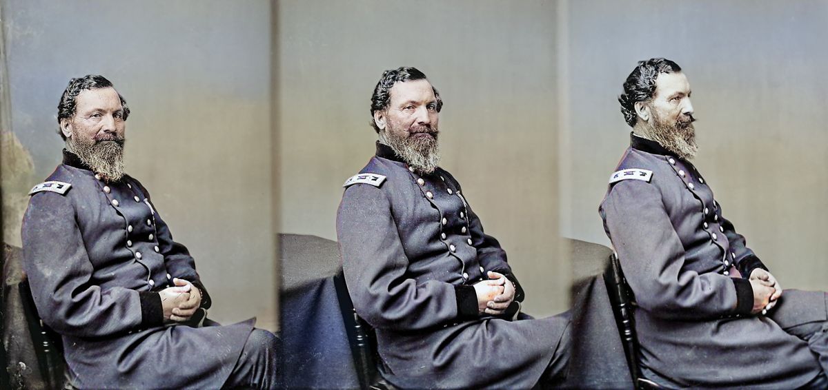 The Death of General John Sedgwick — lead photograph from the original article