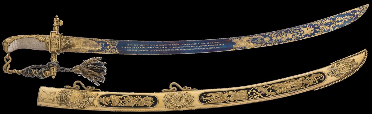 £100 Lloyd’s Patriotic Fund Sword of Captain Robert Redmill — photograph 9 from the original article
