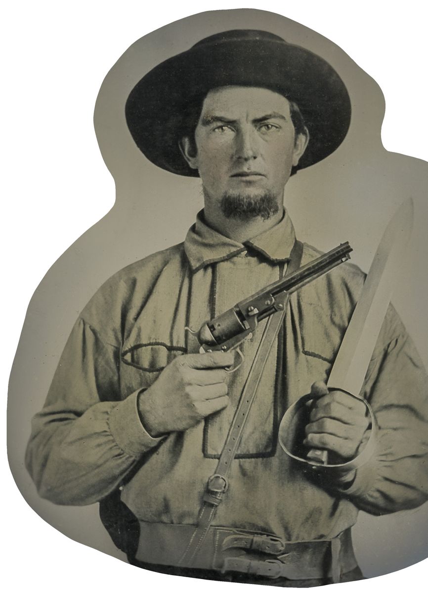 Confederate Soldier Holding a Colt Model 1852 Navy — photograph 2 from the original article