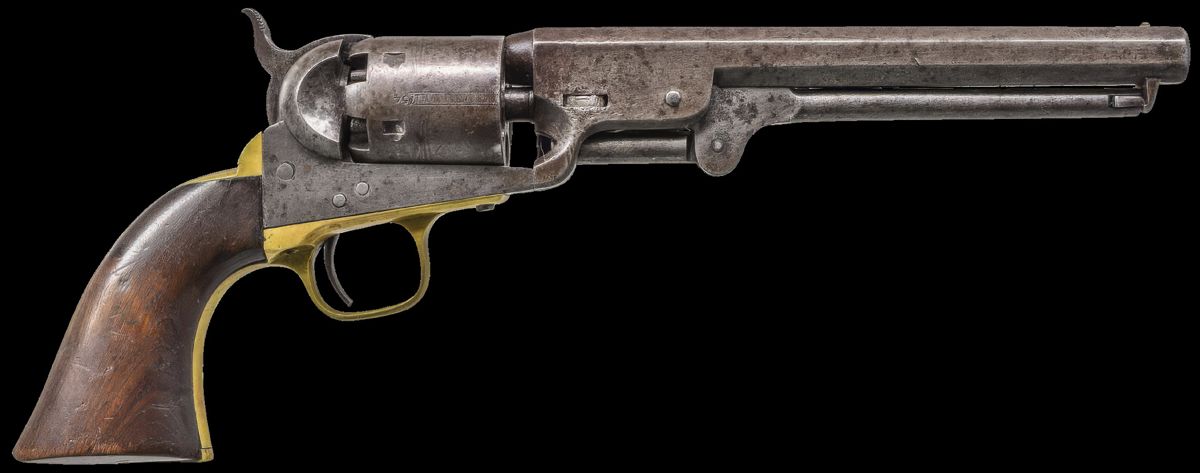 Confederate Soldier Holding a Colt Model 1852 Navy — photograph 9 from the original article