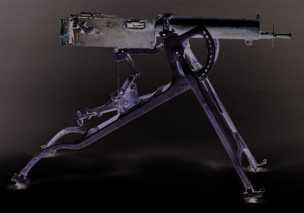 The Birth of the Belt Feed Machine Gun — lead photograph from the original article