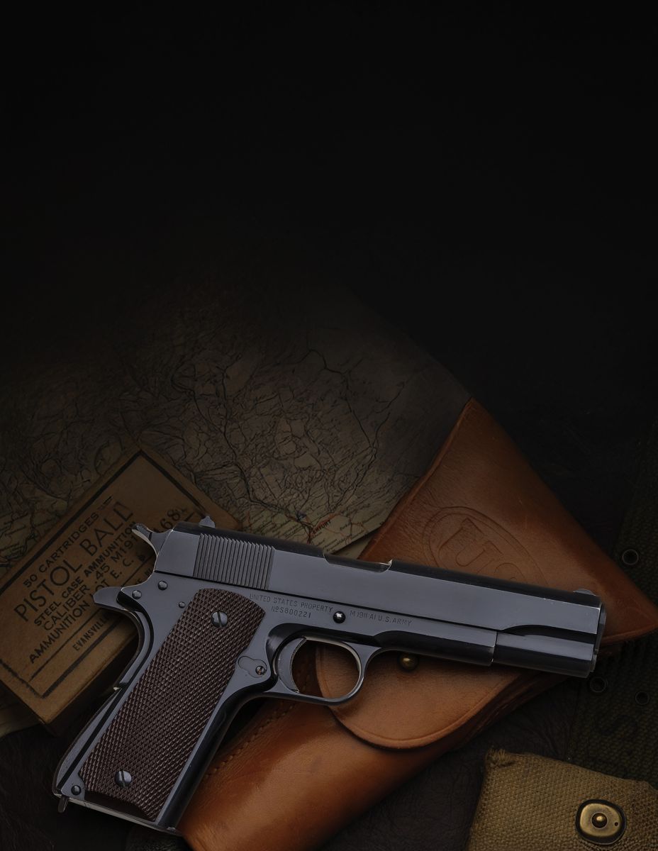 A Rare Singer Model 1911a1 .45 Acp Pistol — lead photograph from the original article