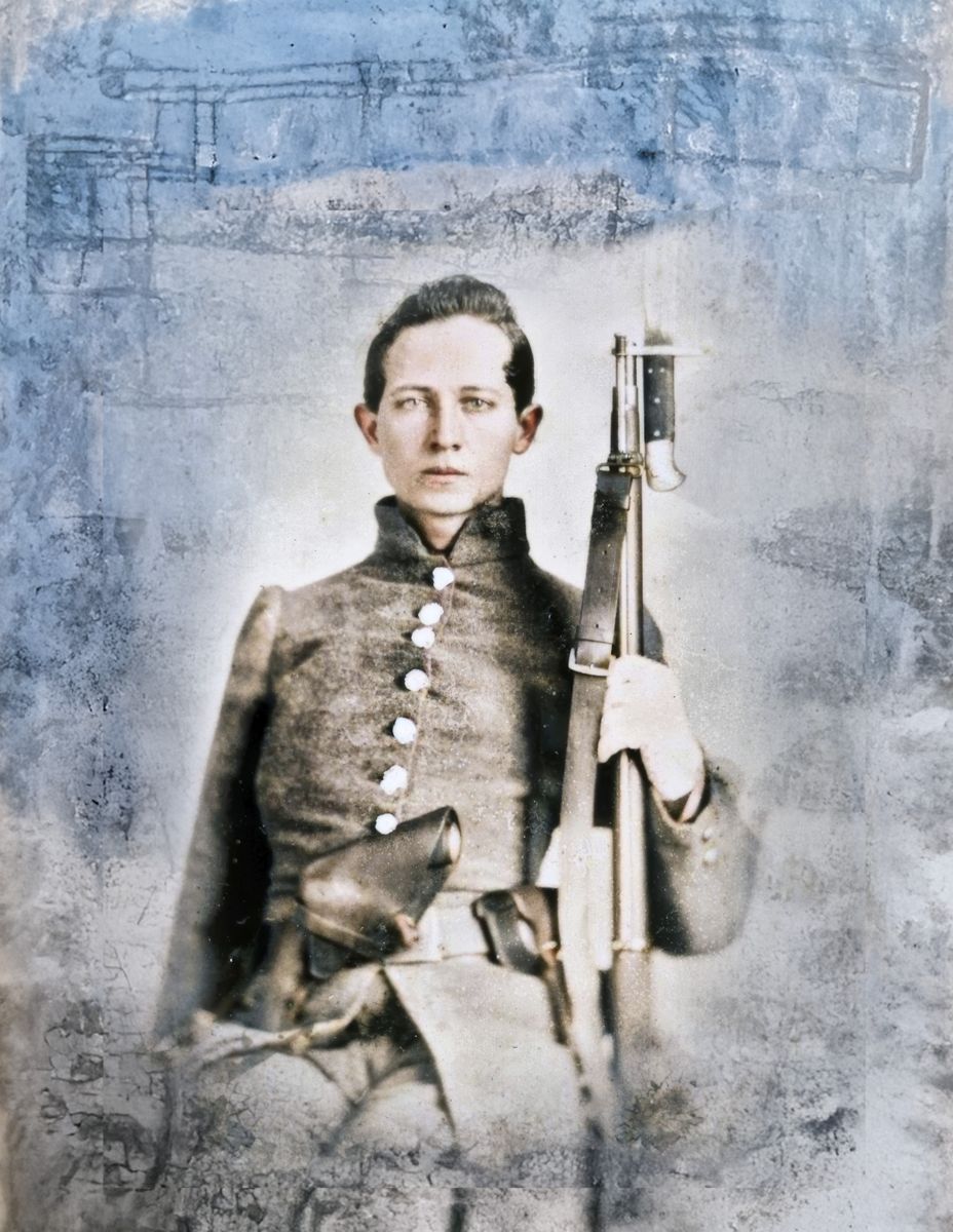 Confederate Purchased Bar on Band Enfield Rifles — lead photograph from the original article