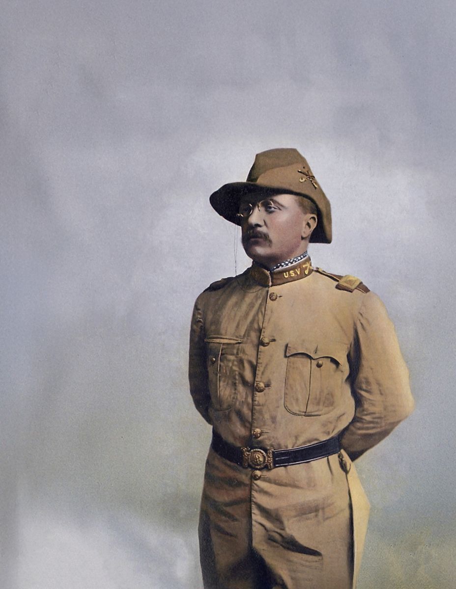 The Guns of Theodore Roosevelt — lead photograph from the original article