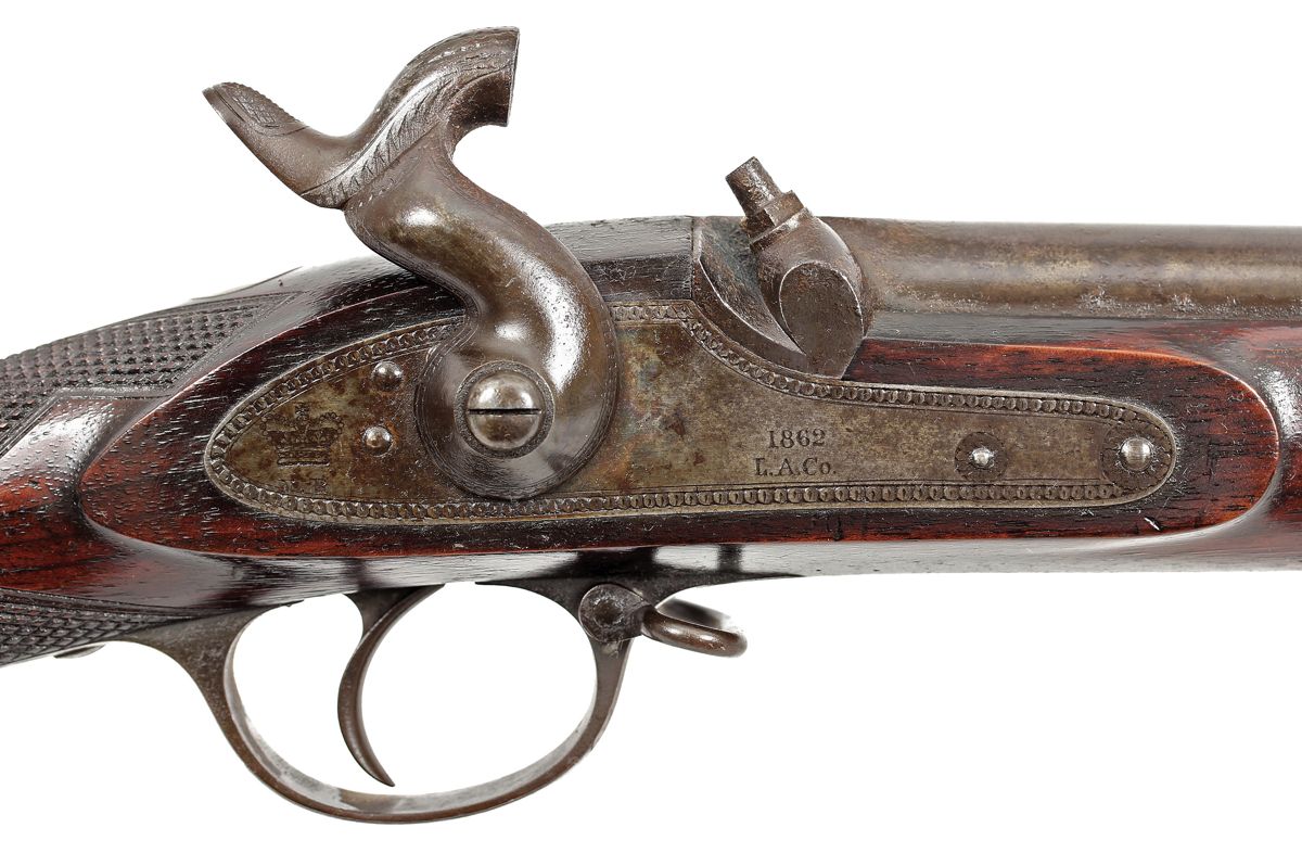 Confederate Kerr Rifles — lead photograph from the original article