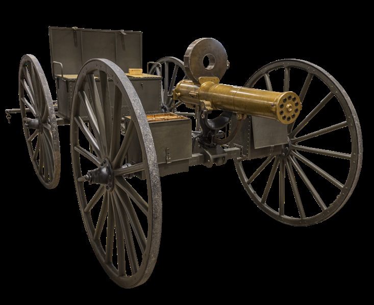 The Model 1883 Gatling Gun — photograph 4 from the original article