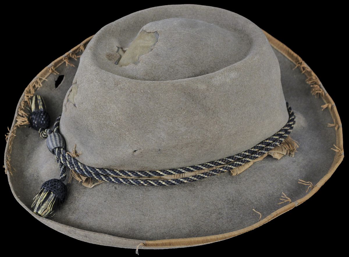 A Mosby Ranger’s Bullet Pierced Slouch Hat — photograph 5 from the original article