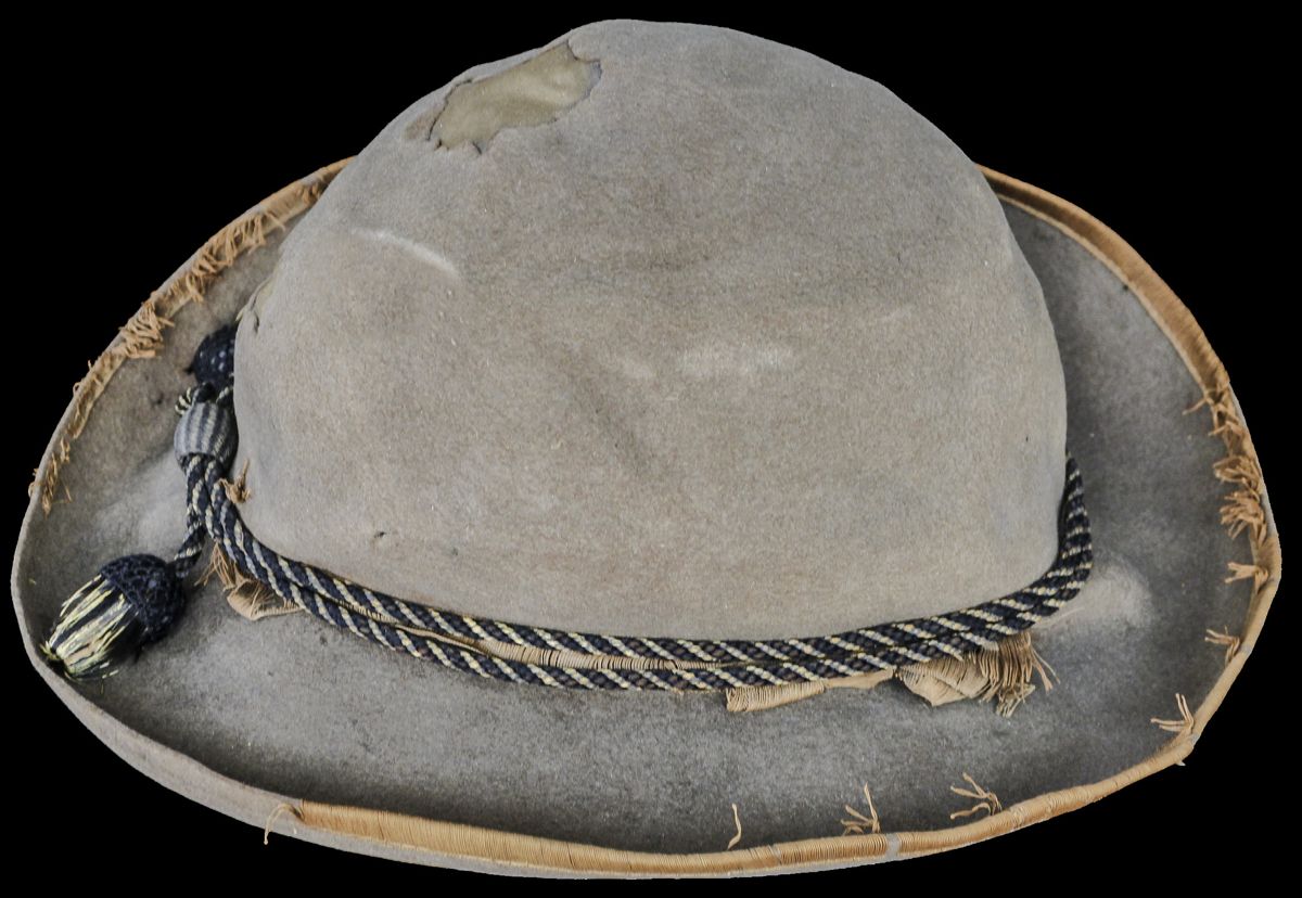 A Mosby Ranger’s Bullet Pierced Slouch Hat — photograph 12 from the original article